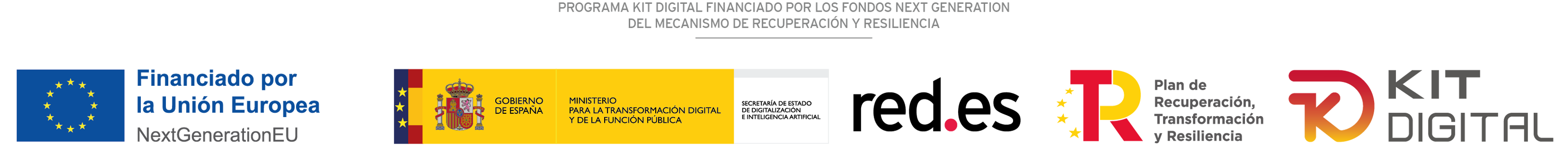 Programa Kit Digital Financiado por los fondos Next Generation